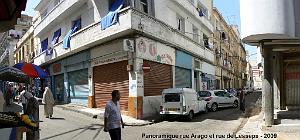 ORAN 2009 pano angle rue Arago et rue de Lesseps